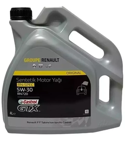 Castrol GTX RN-Spec RN720 5W-30 4 lt Motor Yağı - 2024 - 1