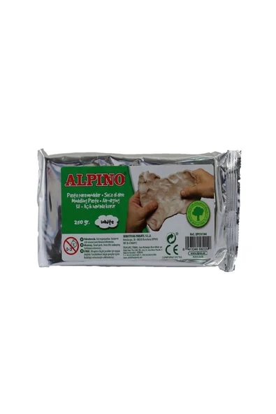 Alpino Şekillendirme Kili 250 Gr Beyaz Dp 010104 - 2