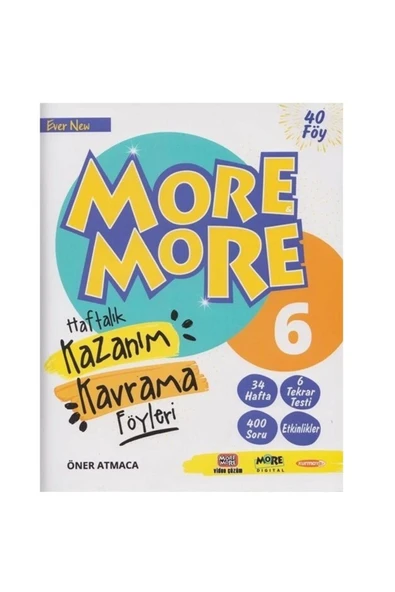 6.Sınıf More More Haftalık Kazanım Föy