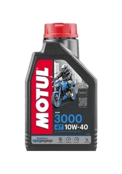 Motul 3000 10W-40 4T 1 lt Mineral Motosiklet Yağı