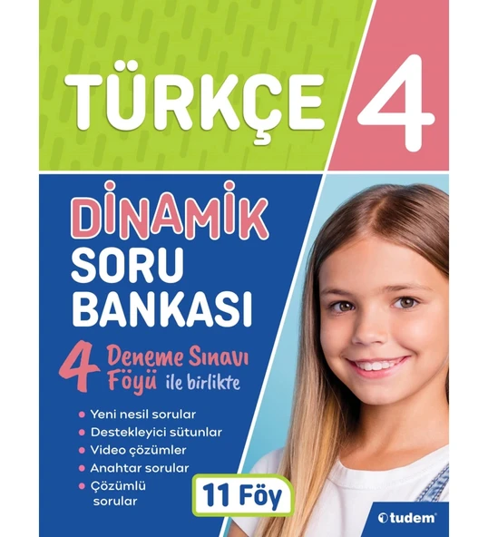 Tudem 4.Sınıf Türkçe Dinamik Soru Bankası