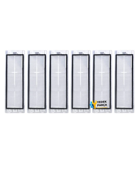 Xiaowa Uyumlu C10 Akıllı Robot Süpürge Hepa Filtre 6 Adet ürün görseli 1