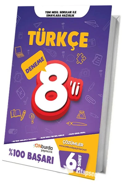 Onburda 6.Sınıf Türkçe 8 Deneme