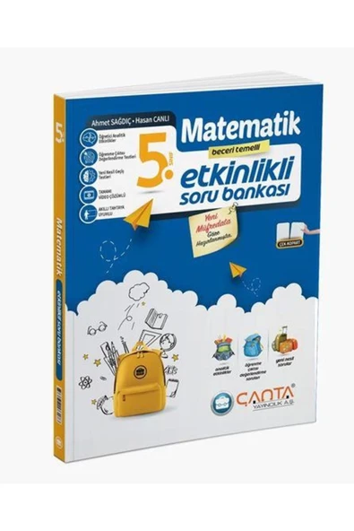 Çanta 5.Sınıf Matematik Etkinlikli Soru Bankası