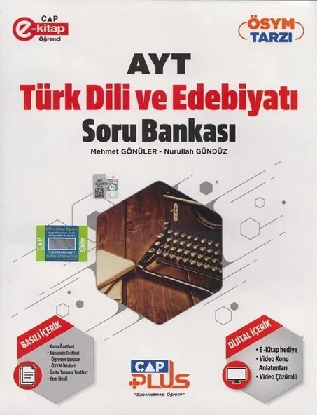 Çap Ayt Türk Dili Edebiyatı Soru Bankası Plus ürün görseli 1