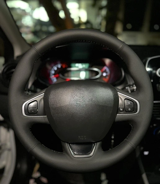 Clio 4 FAZ 2 Araca Özel Direksiyon Kılıfı AÇIKLAMAYI OKUYUN ürün görseli