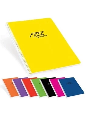 Keskin Color A4 120 Yp. Çizgili Pp Kapak Free Defter