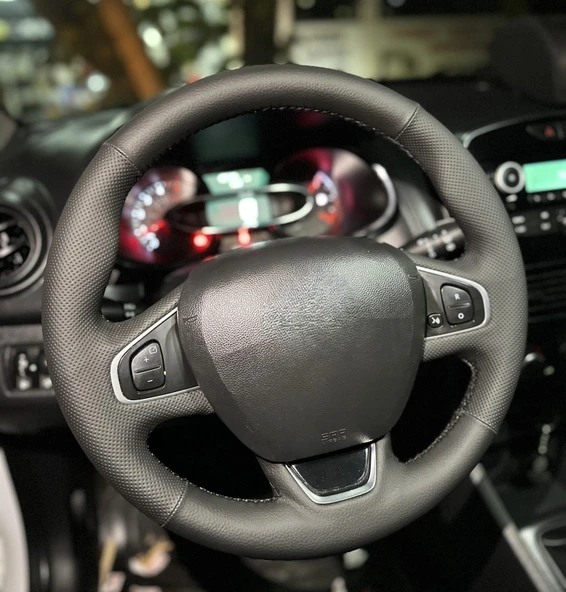 Clio 4 FAZ 2 Araca Özel Direksiyon Kılıfı AÇIKLAMAYI OKUYUN - Resim 3