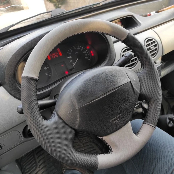 Kangoo Araca Özel Direksiyon Kılıfı - Resim 3