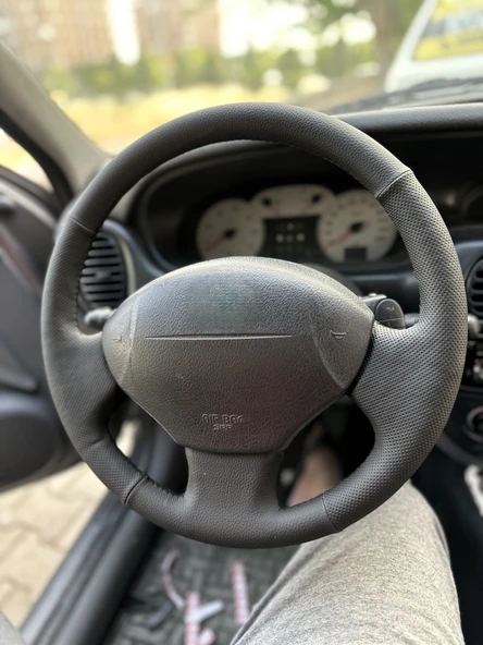 Megane 1 Uyumlu Araca Özel Direksiyon Kılıfı - Resim 3