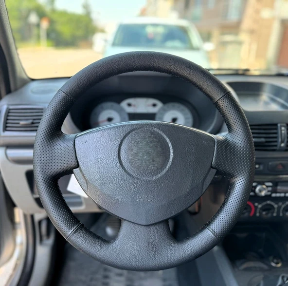 Clio 2 Araca Özel Direksiyon Kılıfı (NOKTA DÜZ) ürün görseli