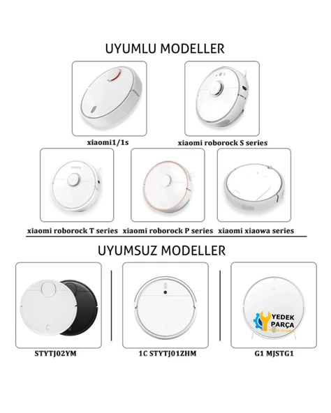 Xiaomi Uyumlu Mijia 1S Akıllı Robot Süpürge Bakım Seti - Resim 3