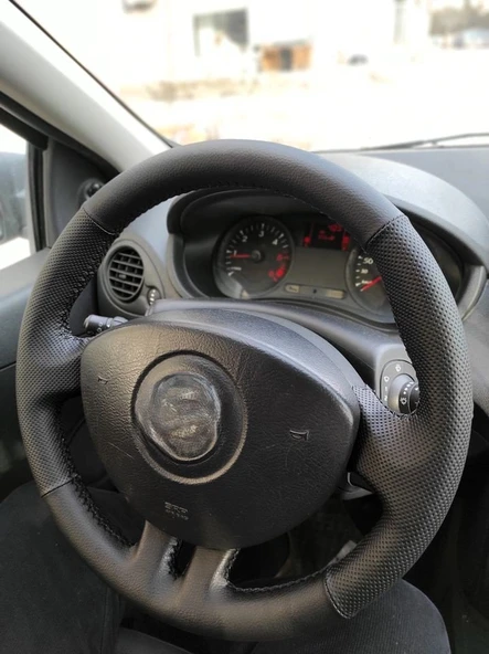 Clio 3 Araca Özel Direksiyon Kılıfı - Resim 3