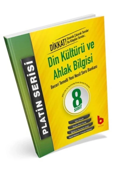 Basamak 8.Sınıf Din Kültürü Yeni Nesil Platin Soru Bankası-Kampanyalı