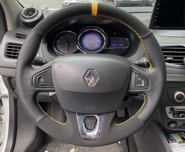 Fluence Megane 3 Scenic Direksiyon Kılıfı Araca Özel ürün görseli