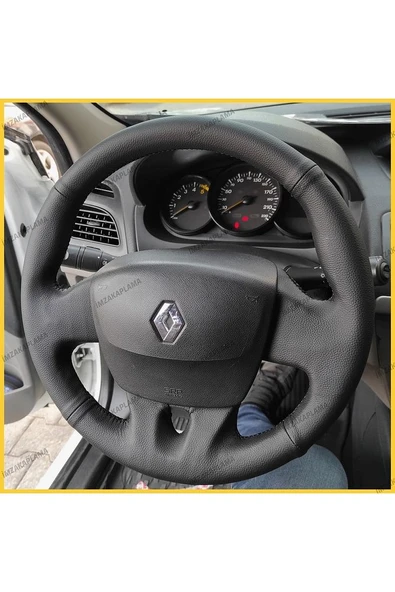 Fluence Araca Özel Direksiyon Kılıfı (düz Model) - Resim 2