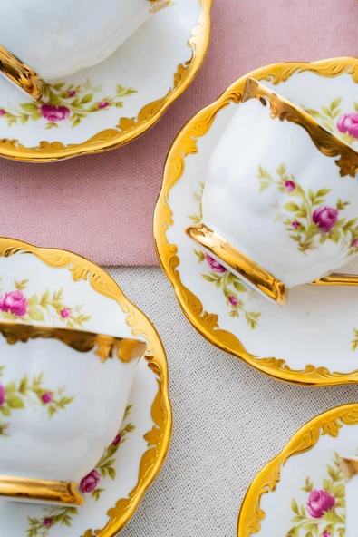 Acar Edoril 6 Kişilik Kahve Fincanı Takımı - 90 Ml Renkli - Resim 4