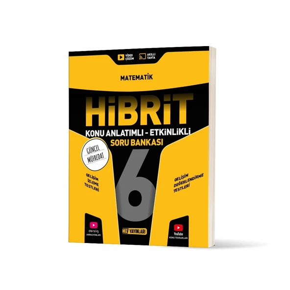 Hız 6.Sınıf Matematik Konu Anlatımlı Soru Bankası ürün görseli