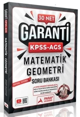 Paraf Kpss-Ags Matematik Geometri Soru Bankası 30 Net Garanti