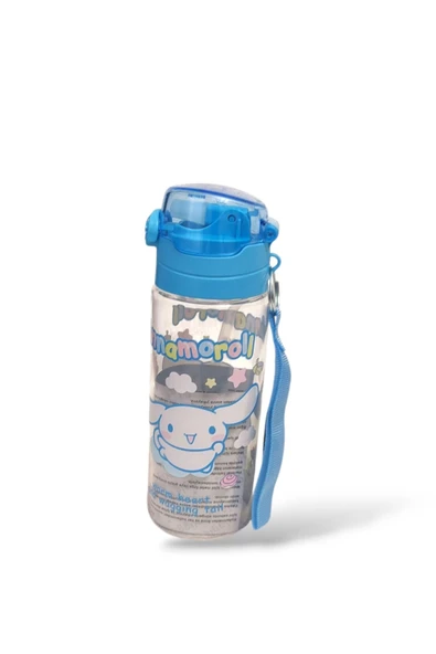 CINNAMOROLL 500 ML MATARA LİSANSLI ÖZKARA ÇANTA - 4