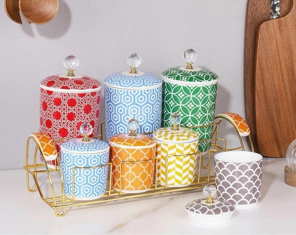 Arow Baharat Takımı 7 Li Misto Tr-4007 Çok Renkli ürün görseli 1