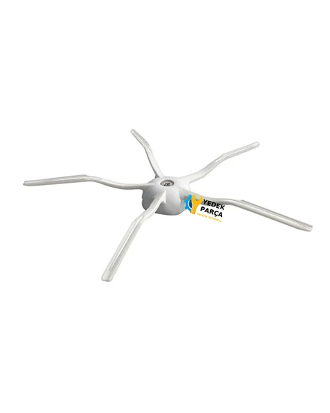 Xiaomi Uyumlu Mijia 1S Akıllı Robot Süpürge Fırça Beyaz 6 Adet - Resim 3