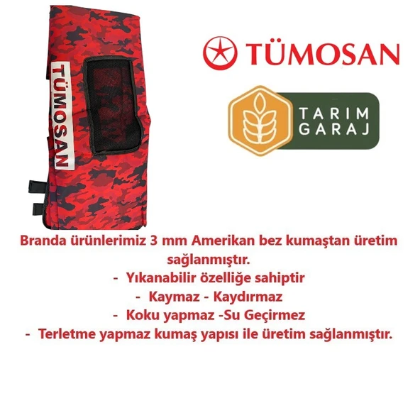 Tümosan 8000 Serisi Maxima Traktör Kılıfı Branda - Resim 3