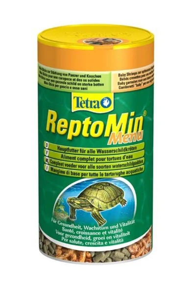 Tetra Reptomin Menu 3in1 Kaplumbağa Yemi 250 Ml Skt :02/2028        Orjinal Anadolu Pet Ürünüdür - 2