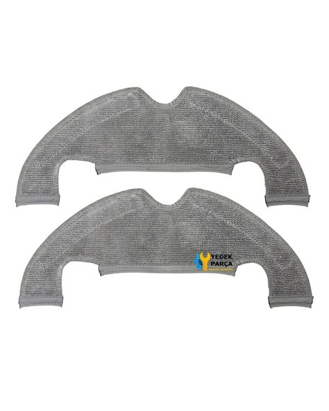 Xiaomi Uyumlu Mi Robot Vacuum Mop 2 Ultra Robot Süpürge MOP Temizleme Bezi 2Adet ürün görseli 1