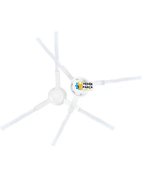 Viomi Uyumlu V2 Pro Vacuum Cleaner Akıllı Robot Süpürge Yan Fırça Beyaz - Resim 2