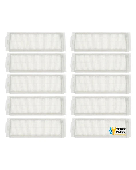 Viomi Uyumlu MijiaV2 STYJ02YM Akıllı Robotik Süpürge Hepa Filtre 10 Adet ürün görseli