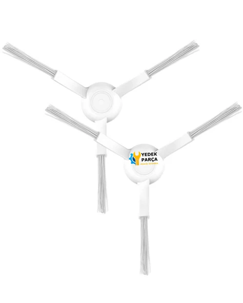 Viomi Uyumlu V2 Robotik Süpürge Yan Fırça Beyaz 2 Adet ürün görseli