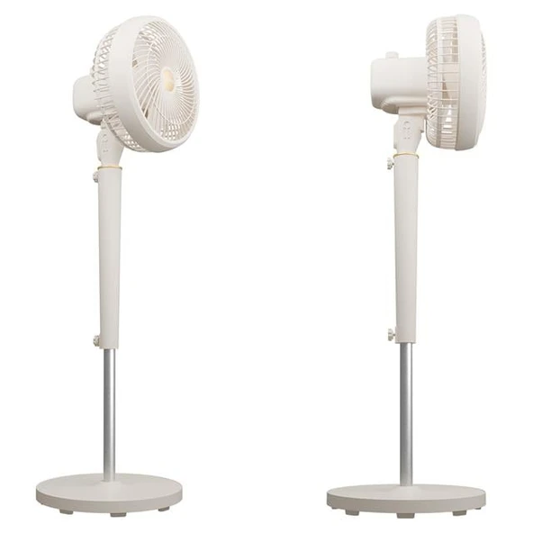 Everest Fan12 Dynabreeze 9'' 70 Watt 3 Hız Kademeli 2000RPM Çift Motorlu Vantilatör Krem Gold - 3