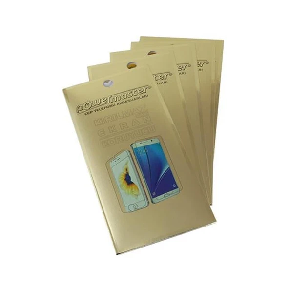Powermaster Kırılmaz Cep Telefonu Ekran Koruyucu Huaweı G7