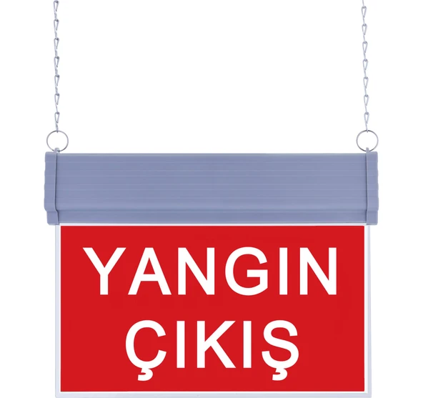 SG056 Çift Yönlü Acil Yönlendirme Armatürü (Zincirli) Yangın Çıkış