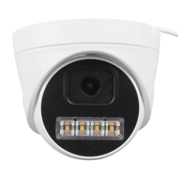 Plato PL-29099 5MP 2.8MM 4 Warmled Fullcolor Plastik Kasa AHD Analog Dome Güvenlik Kamerası - 2