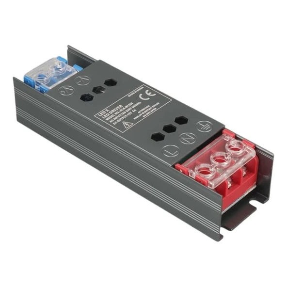 Ledx ALN-M1205 12 Volt 5 Amper 50x15x11mm Ultra Slim Metal Kasa Adaptör