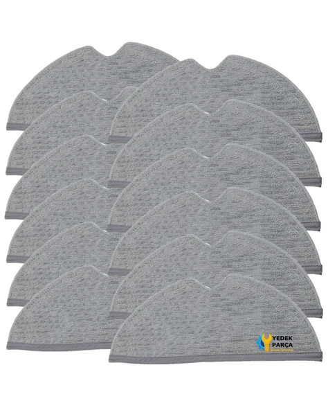 Xiaomi Uyumlu Mi Robot vakum Robot Süpürge Mop Bezi 12 Adet ürün görseli 1