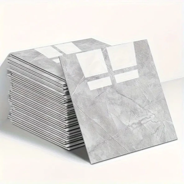Mermer Desen Duvar Sticker Gri 30 x 30 Cm 1 Adet ürün görseli