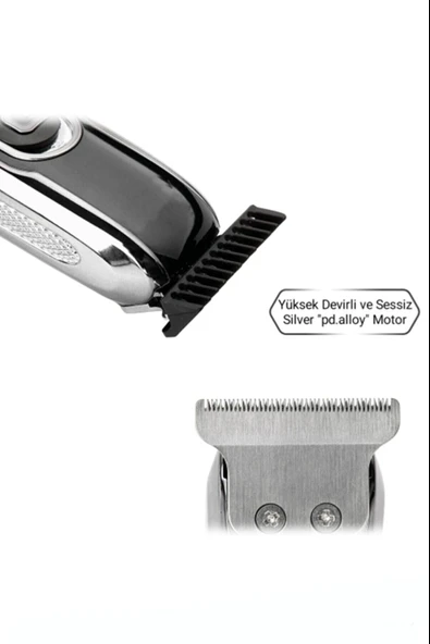 G Power Şarjlı Traş Makinesi Sakal Ense Vucüt Kılı Tıraş Makinası - 2