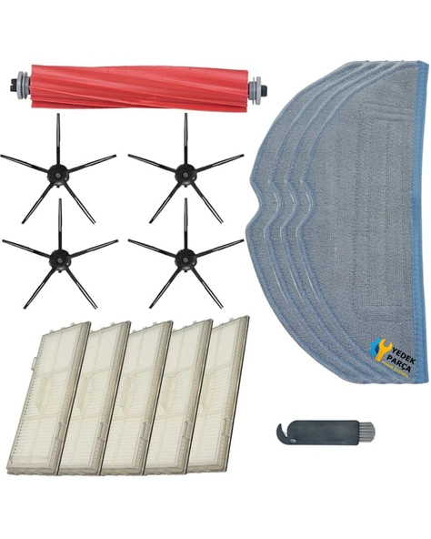 Xiaomi Uyumlu Roborock S7 T7S Plus Robot Süpürge Aksesuar Seti ürün görseli 1