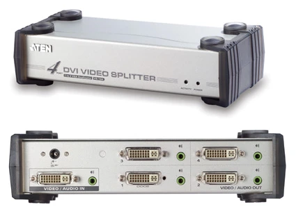 4 Port DVI Video Çoklayıcı (Splitter), 1920 x 1200 - 1