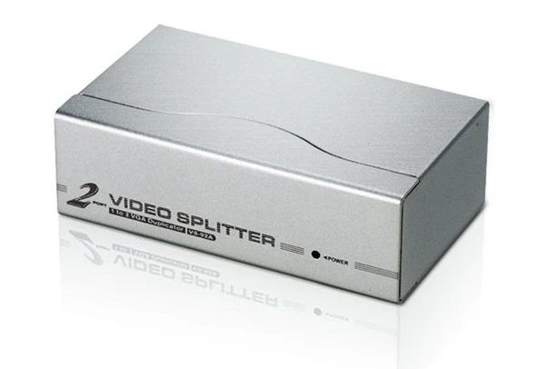 2 li VGA Video Çoklayıcı (2 Port Video Splitter), 1920 x 1440 dpi, 350 MHz. videobant genişliği - 1