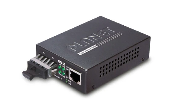 10/100/1000BASE-T to 1000BASE-LX Media Converter (SC, SM) -20km - 1