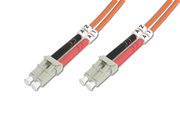Digitus LC-LC Fiber Optik Patch Kablo, 20 metre, Singlemode, Duplex, 09/125 - 1