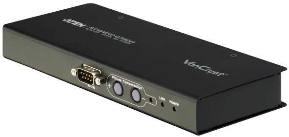 Cat 5 Ses / VGA Görüntü Sinyalı Uzatma Cihazı, Alıcı Ünitesi, 300 metre ürün görseli