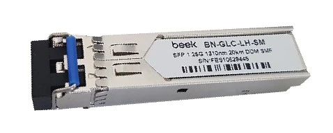 Beek 1000Base-LX (LC/20Km/1310nm/Single-Mode) SFP Modül, 1.25Gb/s, Cisco, Extreme, NORTEL, ZTE, Huawei, Alcatel, ZyXEL, Netgear, AVAYA, Juniper, Linksys, Enterasys ürünleriyle uyumlu - 1