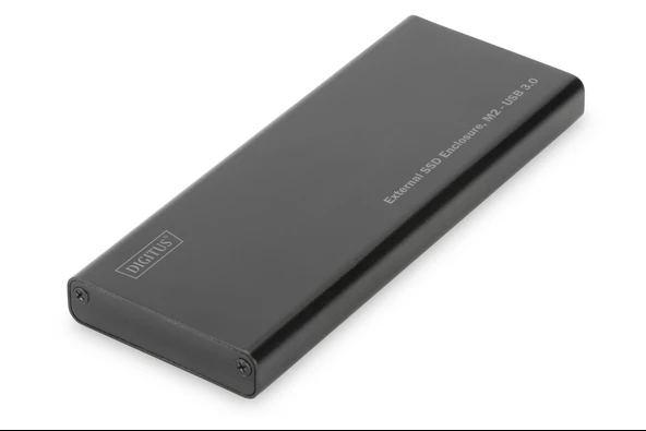 Digitus M.2 SATA SSD için Harici Kutu, Bağlantı arayüzü USB 3.0, Alüminyum, vidalı montaj özelliği (M-SATA) B-Key<br>
Digitus SSD Enclosure, M2 USB3.0, M.2 (NGFF), B-Key - 1
