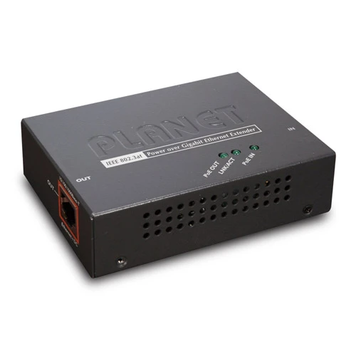 IEEE 802.3at Power over Gigabit Ethernet Extender - 1