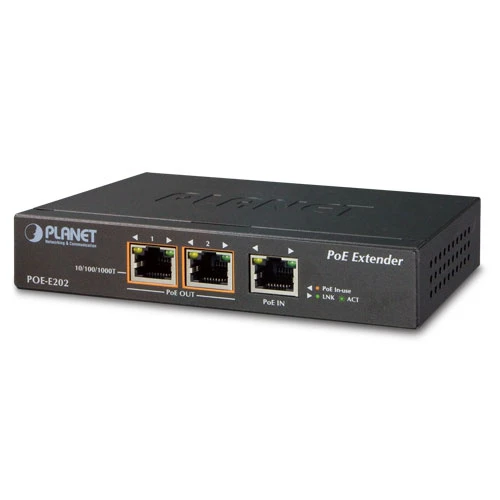 1-port 802.3at PoE+ <-> 2-port 802.3af/at Gigabit PoE+ Sinyal Uzatma Cihazı<br>
1-port 802.3at PoE+ <-> 2-port 802.3af/at Gigabit PoE+ Extender - 1